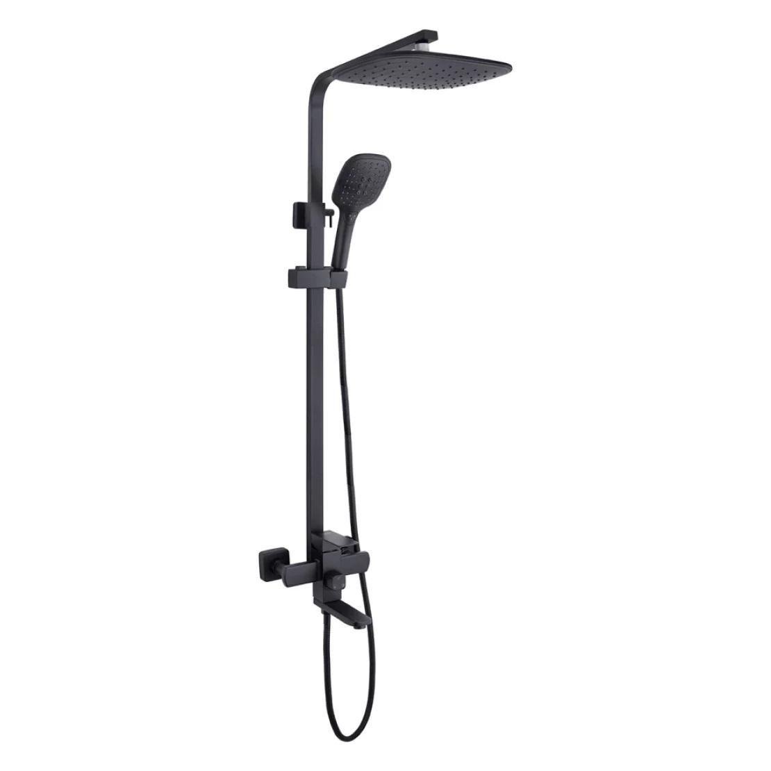 Душевая система Kroner KRP Edelstahl Kubus SCH063 Черный (CV022979)