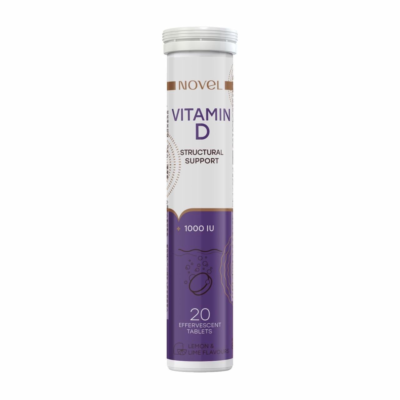 Витамины Novel Vitamin D 1000 МО 20 таблеток
