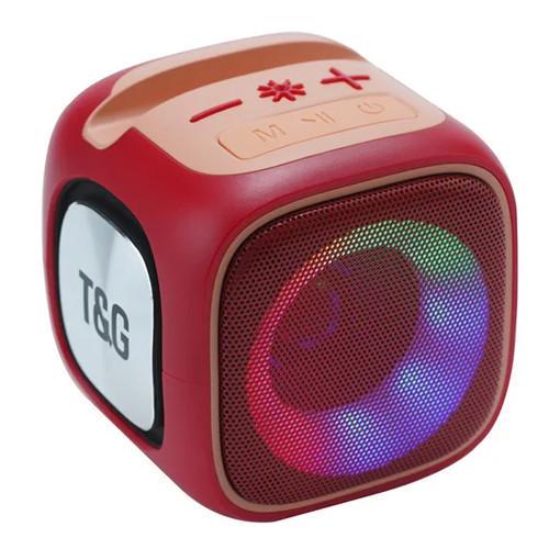 Колонка портативная Bluetooth TG359 RGB/FM/TWS Red (2135321710) Колонка портативная Bluetooth TG359 RGB/FM/TWS Red (2135321710)