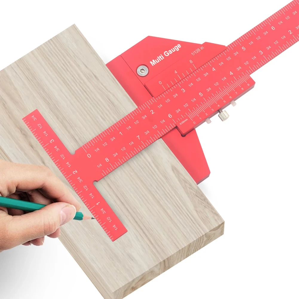 Линейка Т-образная разметочная алюминиевая100х230 мм (1005007102250954-1) - фото 6