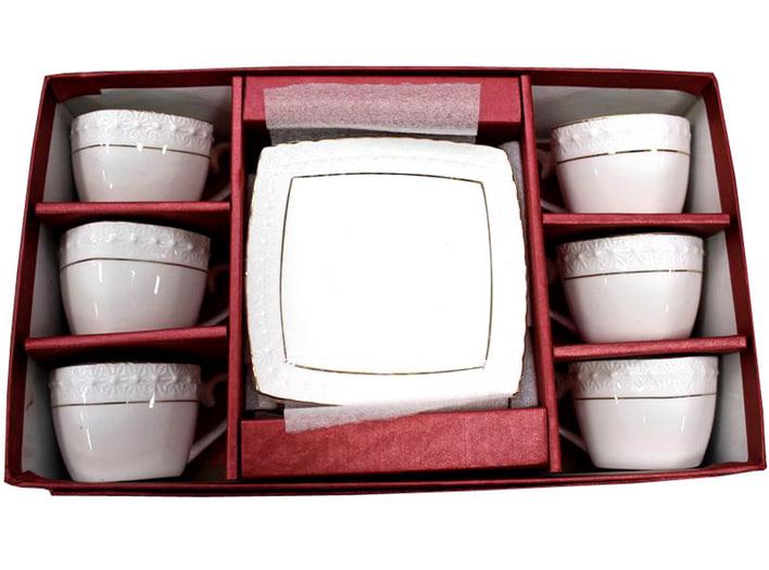 Сервіз для кави Interos Снігова Королева порцеляновий 12 предметів 90 мл ((S507006)