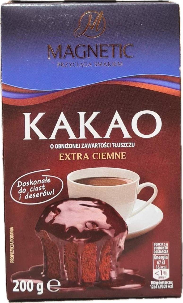 Какао-порошок темный без сахара Magnetic 200 г (2458781708)