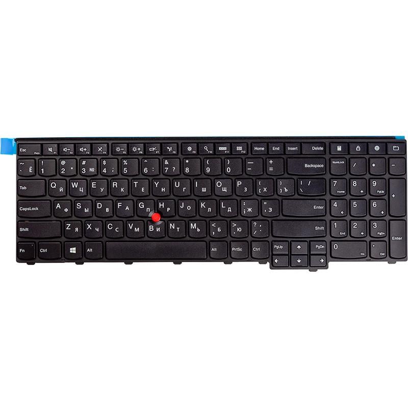 Клавиатура Power для ноутбука Lenovo ThinkPad T540 W540 KM-105U черный фрейм Черный