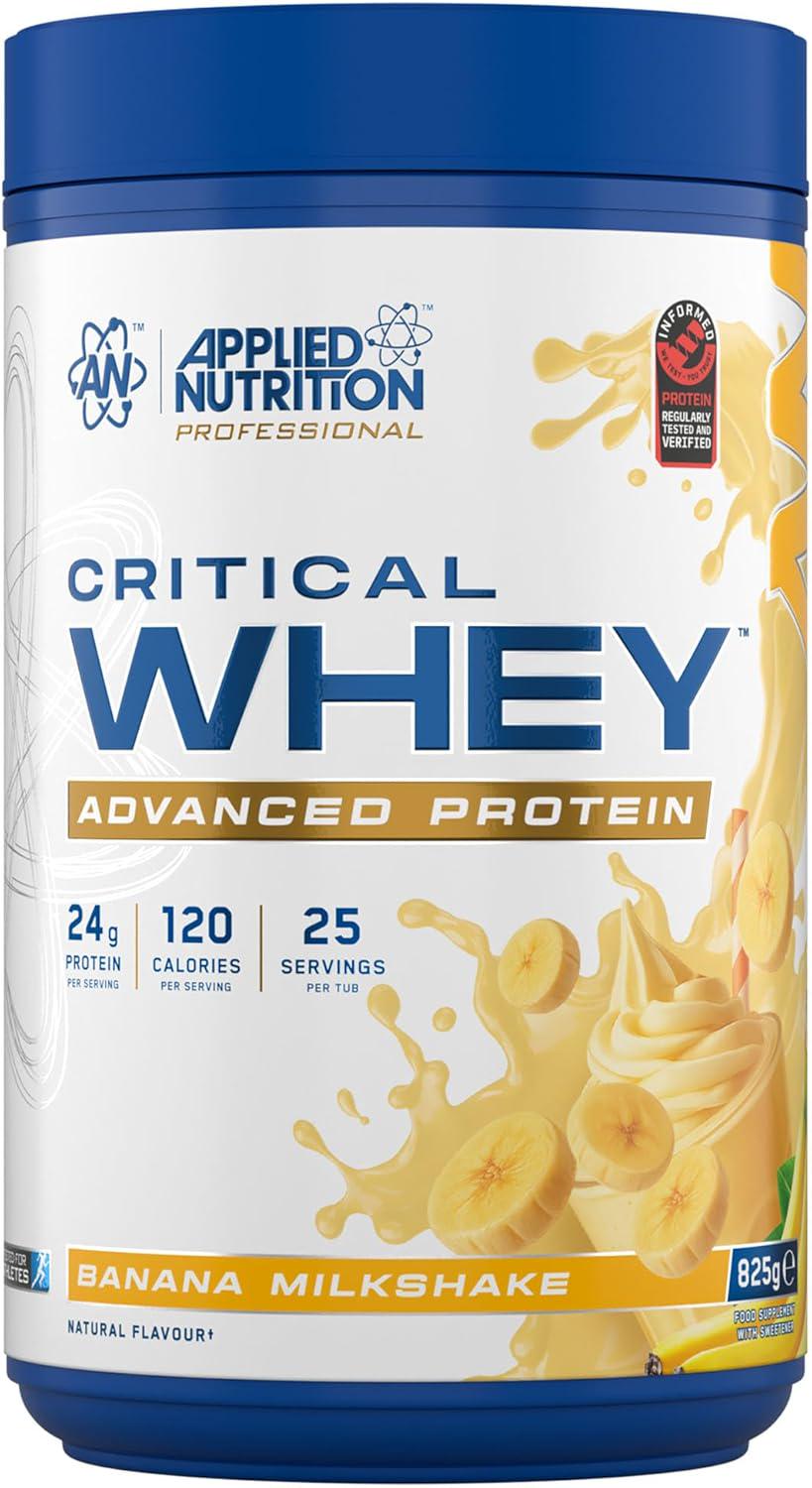 Протеин Applied Nutrition Critical Whey Protein Banana Milkshake 825 г