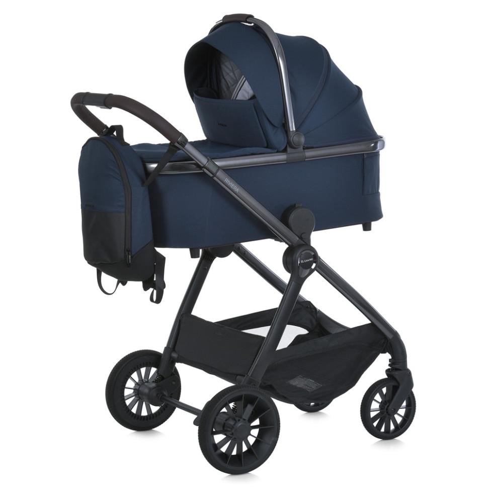 Коляска універсальна 2в1 RIVIERA ME 1183 Iris Blue (8814)