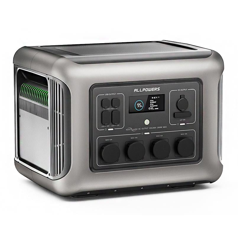 Зарядная станция портативная ALLPOWERS R2500 LiFePO4 (27634112) - фото 3 Зарядная станция портативная ALLPOWERS R2500 LiFePO4 (27634112) - фото 3