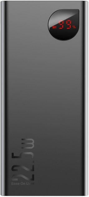 Батарея портативная Powerbank Baseus Adaman Metal Digital Display QC3.0 PPIMDA-C0A 30000 mAh 22,5W