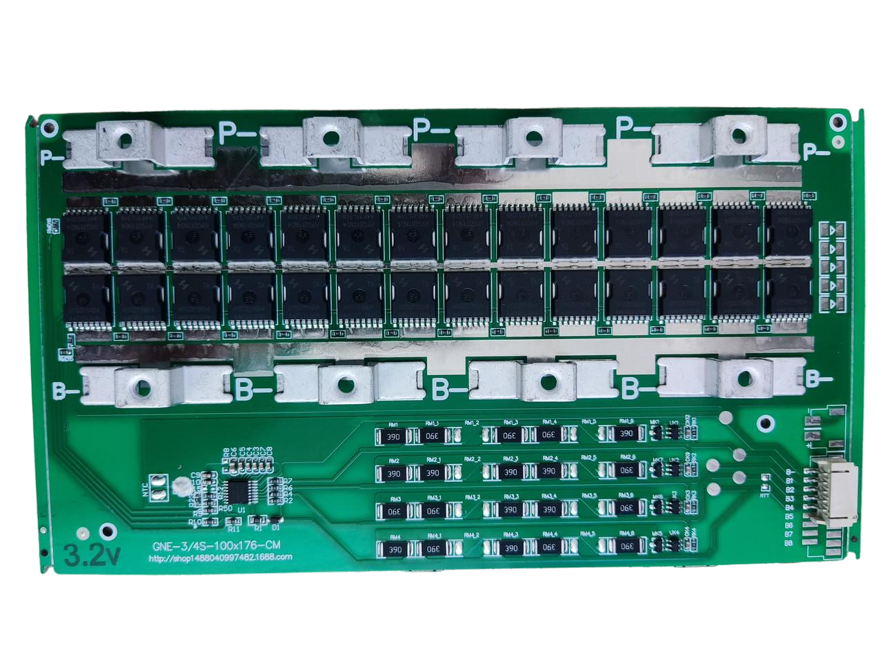 Батарея акумуляторна BMS плата LiFePO4 14.5V 4S 300A