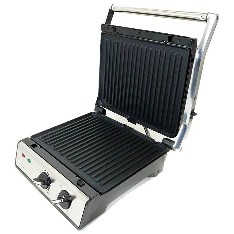 Електрогриль Crownberg CB-1041 притискний контактний з терморегулятором 2000 Вт (13465970) Електрогриль Crownberg CB-1041 притискний контактний з терморегулятором 2000 Вт (13465970)