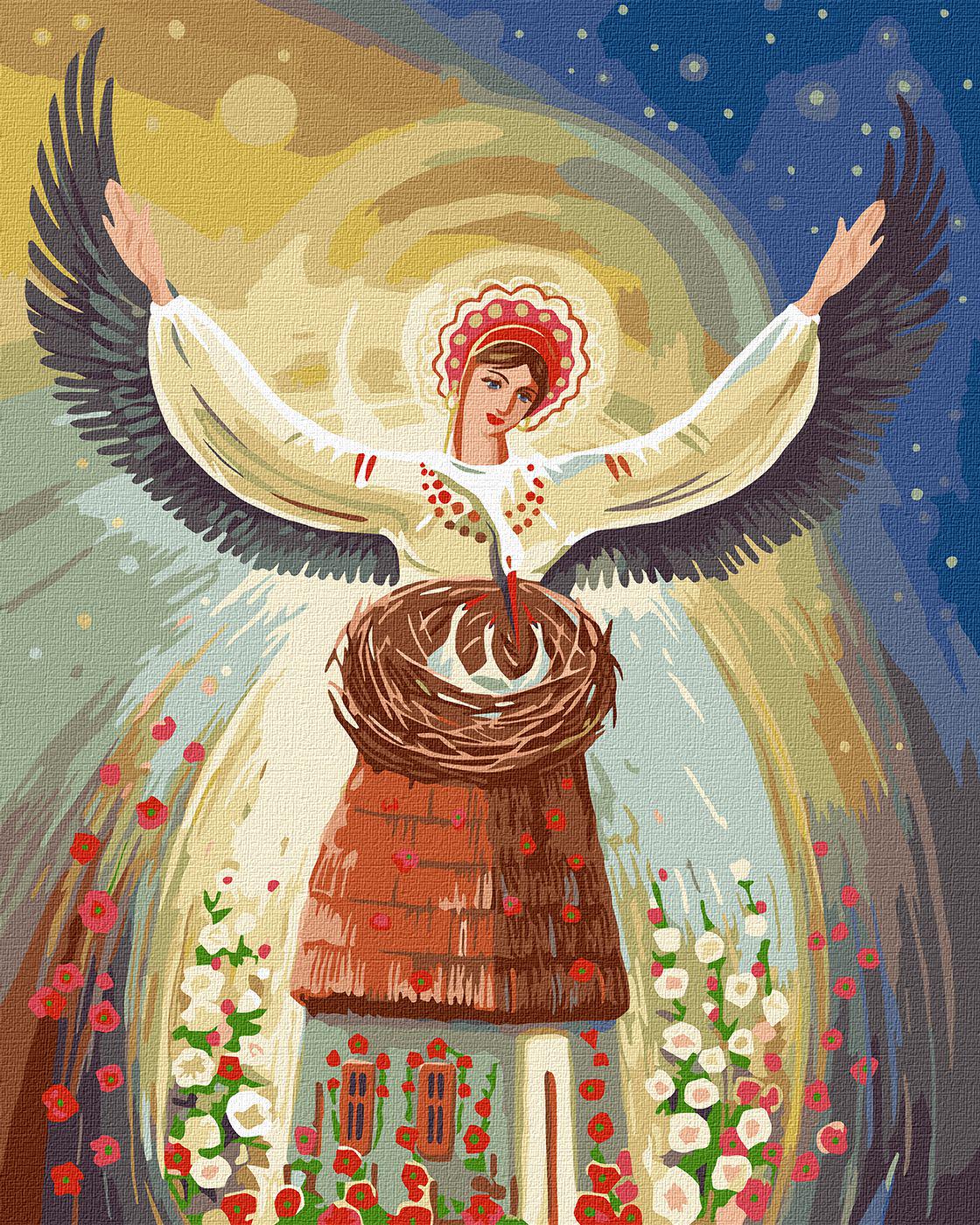 Картина по номерам Идейка Берегиня 40x50 см (KH4864)