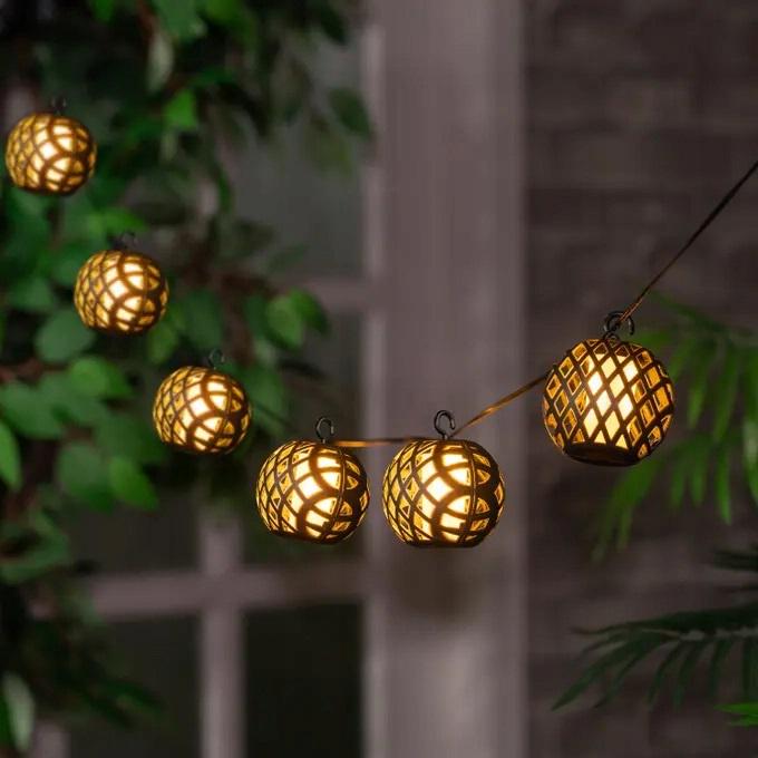 Гирлянда уличная Jooki SuperLED Flame Lantern 20 декоративных фонариков с эффектом пламени IP65 (10500) Гирлянда уличная Jooki SuperLED Flame Lantern 20 декоративных фонариков с эффектом пламени IP65 (10500)