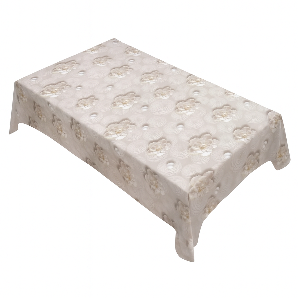 Клеенка на стол Glamour MA-5525B 1,4х20 м Бежевый (31400199)