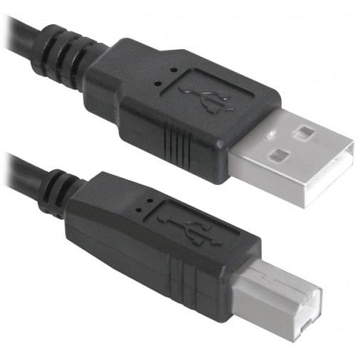 Кабель USB AM to BM USB 04-10 3 м Чорний (83764) - фото 2