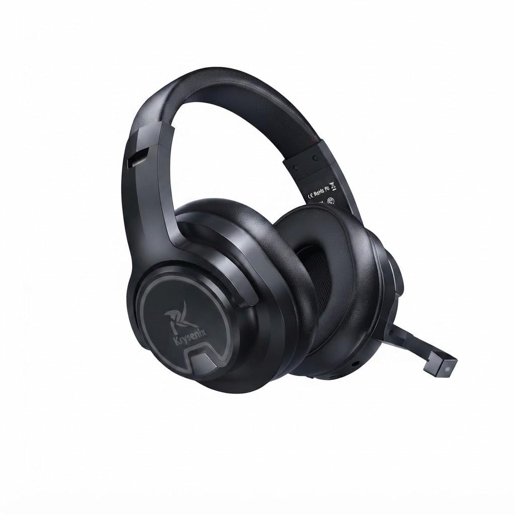 Гарнітура ігрова бездротова Krysenix PG3 2.4G + Bluetooth 5.4 (37687380)