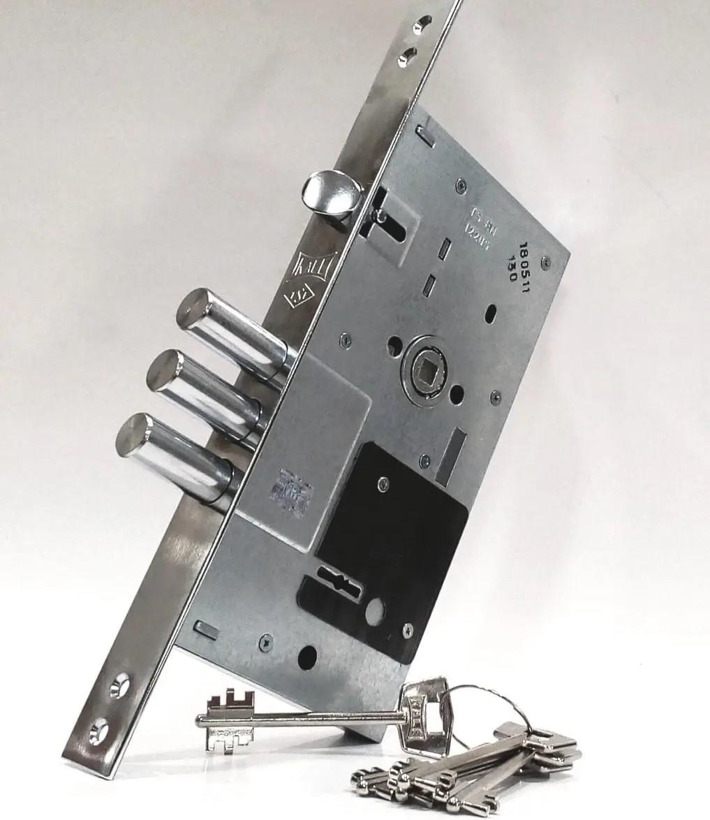 Замок сувальдный Kale 252 RL бек 60 мм 5 ключей (1-30180) - фото 2 Замок сувальдный Kale 252 RL бек 60 мм 5 ключей (1-30180) - фото 2