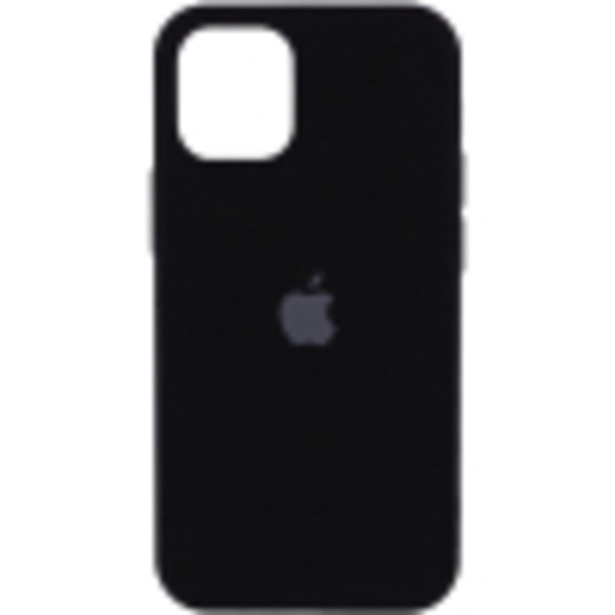 Противоударный чехол Silicone Full Case AA Open Cam для Apple iPhone 12 Pro Black