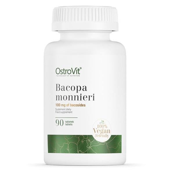 Комплекс для профилактики работы головного мозга Ostrovit Bacopa monnieri 90 таблеток (000020992)