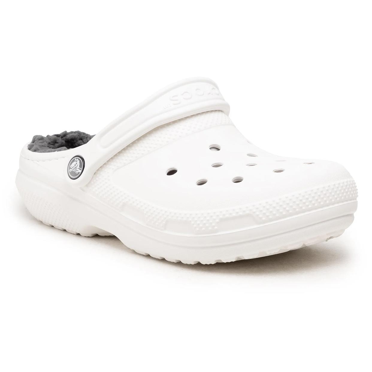 Сабо Crocs Classic Lined Clog M5W7 р. 37 White - фото 2