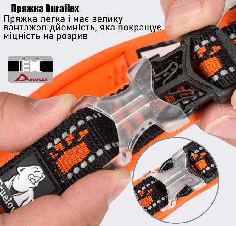 Ошейник для собак средних и больших пород Truelove TLC50121 cветоотражающий M Черный/Красный (2092153145) - фото 6 Ошейник для собак средних и больших пород Truelove TLC50121 cветоотражающий M Черный/Красный (2092153145) - фото 6