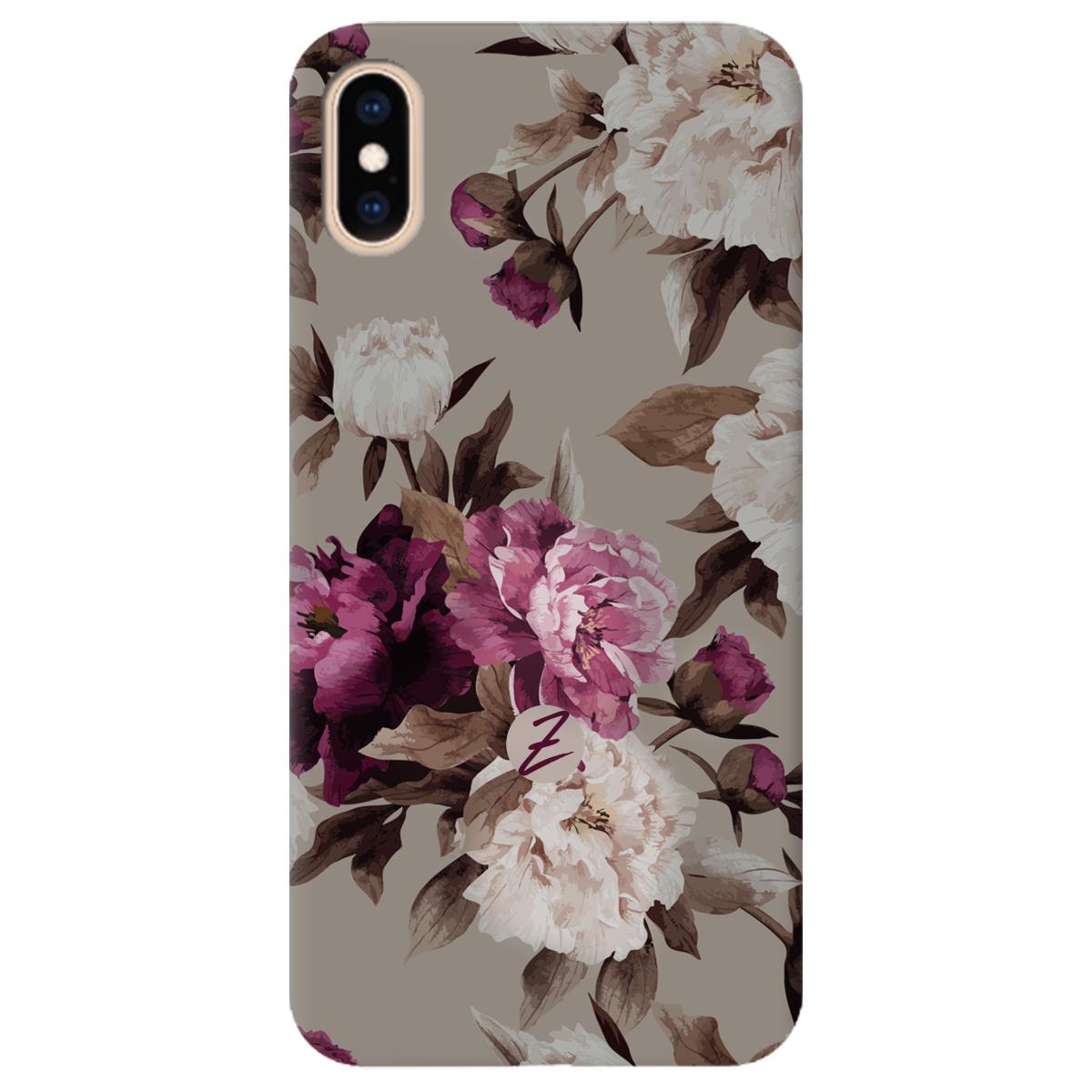 Силиконовый чехол Zorrov для Apple iPhone XS - Vintage (11170040086052036)