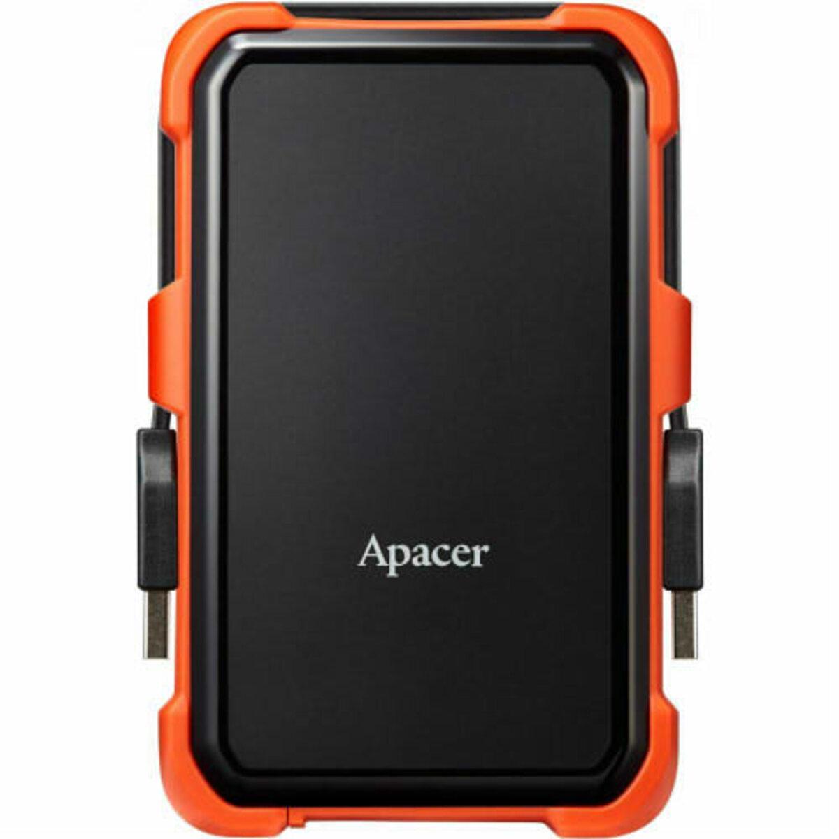 Жесткий диск внешний Apacer Gen1 AC630 1 Тб Black/Orange (AP1TBAC630T-1) - фото 2