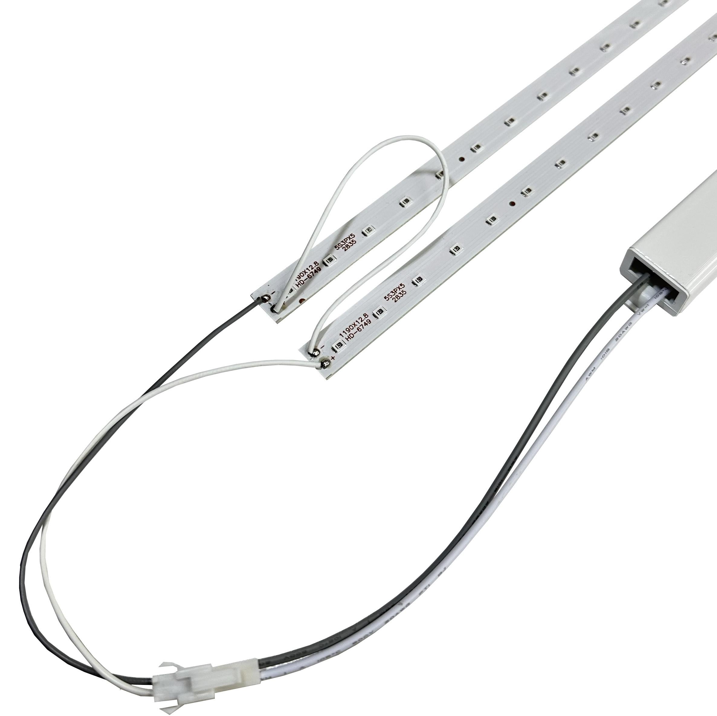 Комплектующие для светильников LED-линейки Led Story красный свет 660 nm 920 мм 2 шт. и драйвер 36 Вт (37368793)
