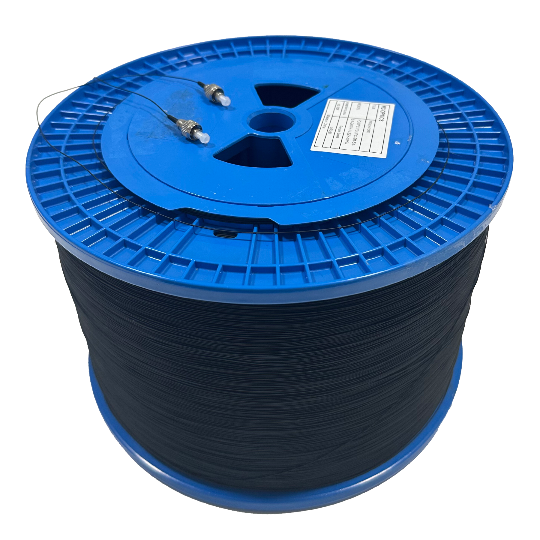 Оптичний патчкорд NG OPTICS FC/UPC-FC/UPC- 10km SM 0.6mm G657A1 LSZH simplex Black (27817129)