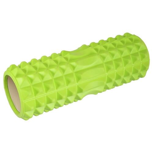 Ролик массажный цилиндр SP-Sport FI-5847 Grid Spine Roller EVA 33х13 см Салатовый (31493091)