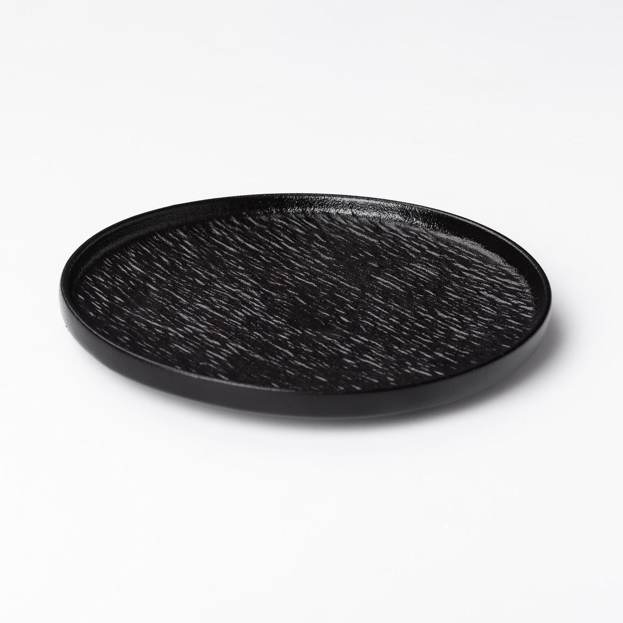 Тарелка керамическая плоская HP-7-736 20 см Черный (A-033221) - фото 2 Тарелка керамическая плоская HP-7-736 20 см Черный (A-033221) - фото 2