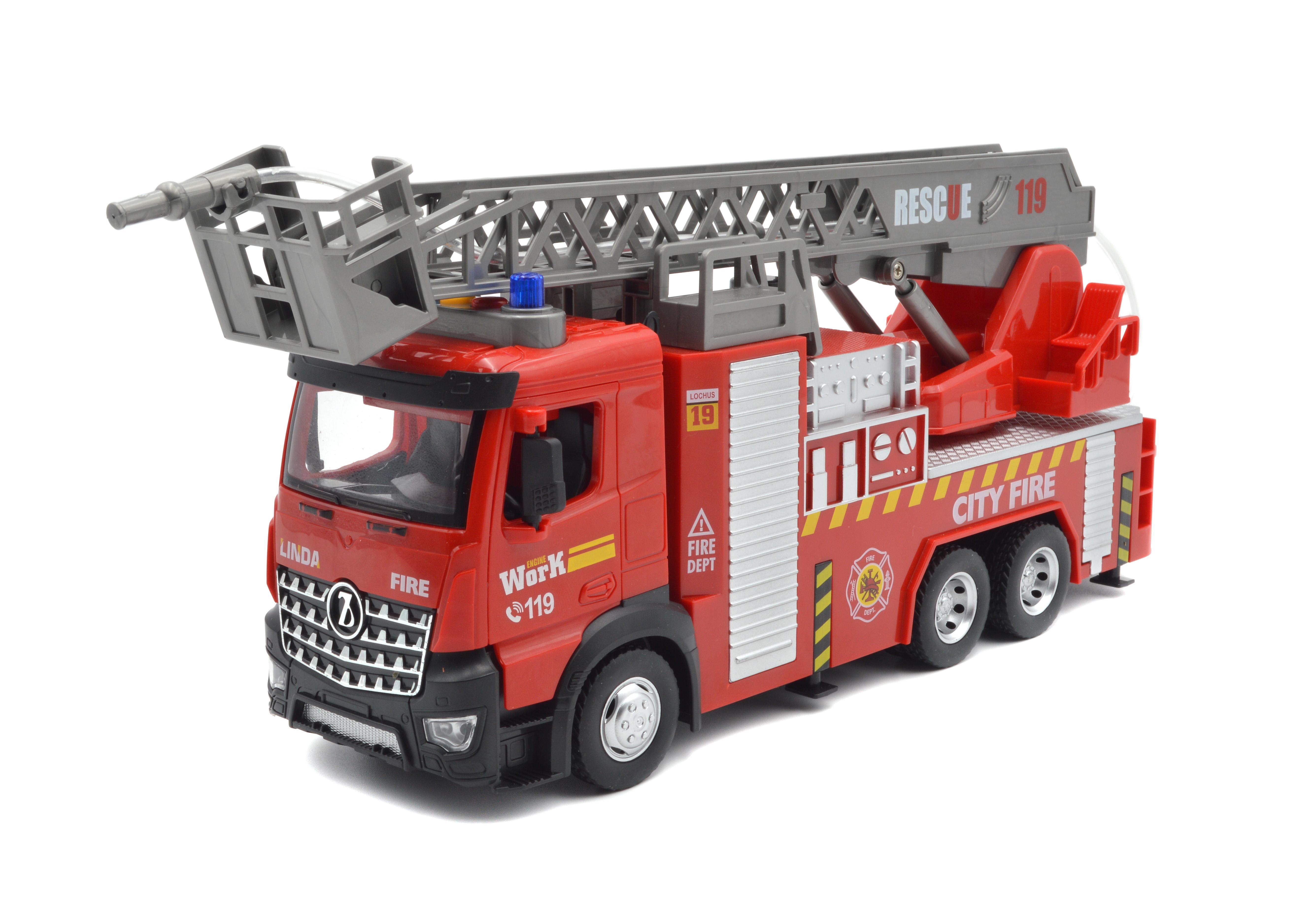 Пожежна машина 8181-1 інерція/звук/світло (8181-1)