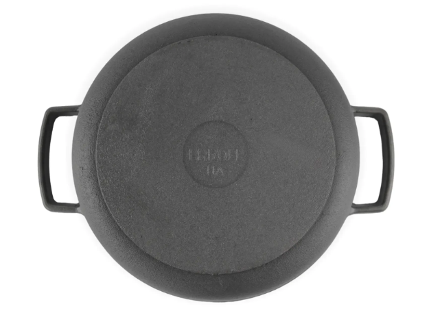 Каструля чавунна із чавунною кришкою-сковорідкою Brizoll 6 л - фото 6