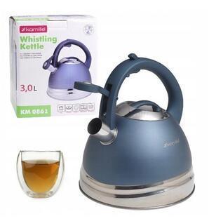 Чайник с свистком Kamille 0861 3 л - фото 2