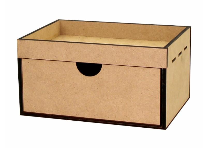 Заготовка для декупажу ROSA TALENT Шухляда з бортиком 23х16,5х12 см