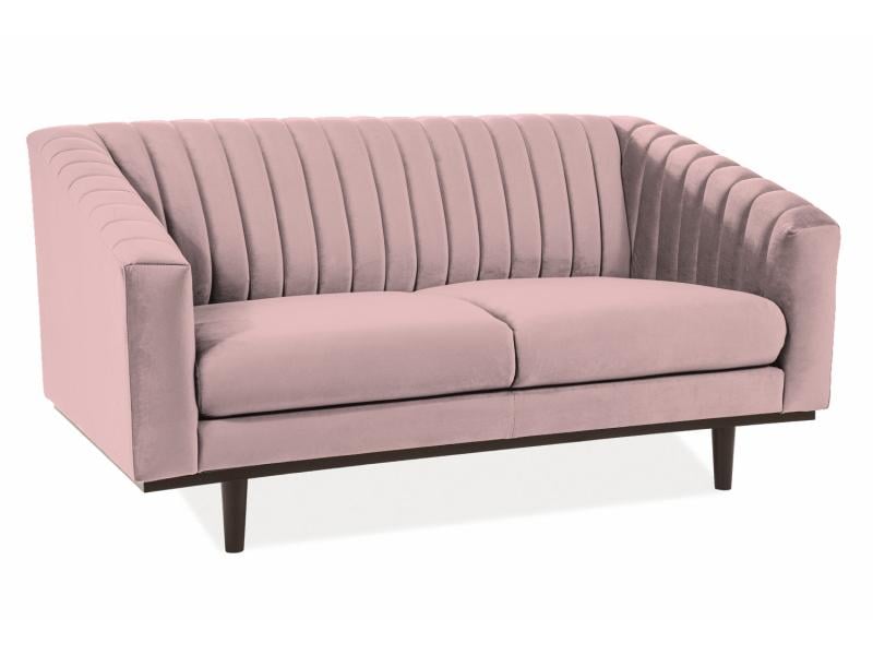 Диван Asprey 2 Velvet Роза античная/Венге (ASPREY2VR52)