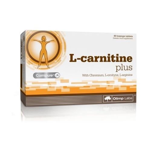 Жироспалювач для спорту Olimp Nutrition L-Carnitine Plus 80 Tabs
