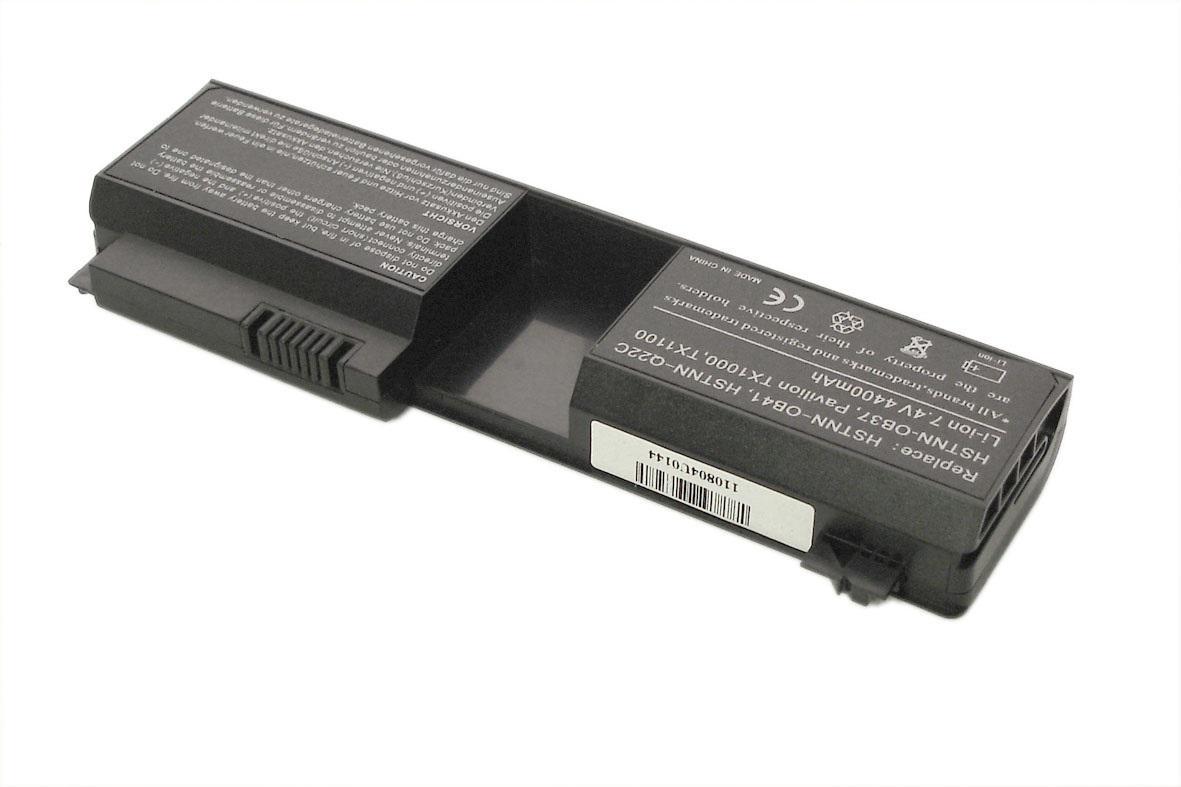 Аккумулятор для ноутбука HP Compaq HSTNN-OB37 Pavilion TX1000 7,4 V 4400 mAh (002538)