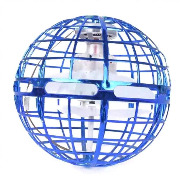 Шар летающий светящийся сенсорный Flynova Pro Flying Spinne Синий