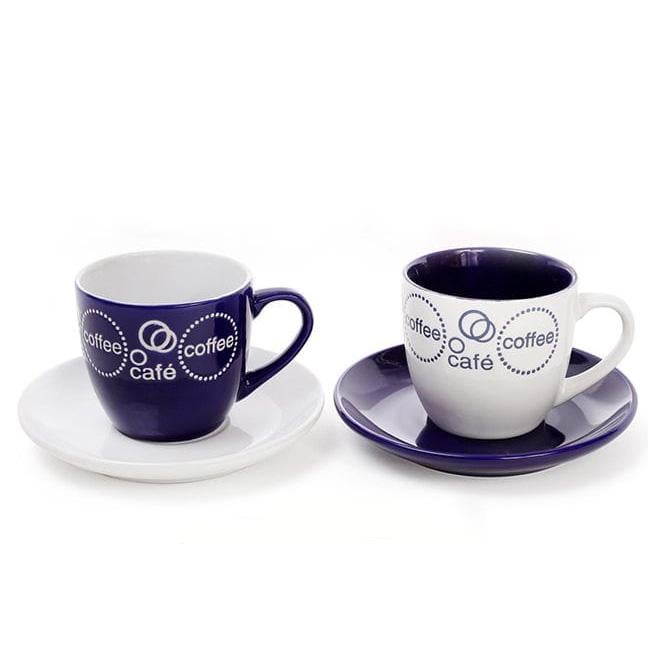 Кофейный набор Flora 2х0,25 л Синий (31337)