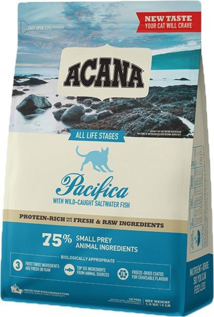 Корм сухий гіпоалергенний для котів та кошенят всіх порід ACANA PACIFICA CAT з рибою 1,8 кг (11237071) Корм сухий гіпоалергенний для котів та кошенят всіх порід ACANA PACIFICA CAT з рибою 1,8 кг (11237071)