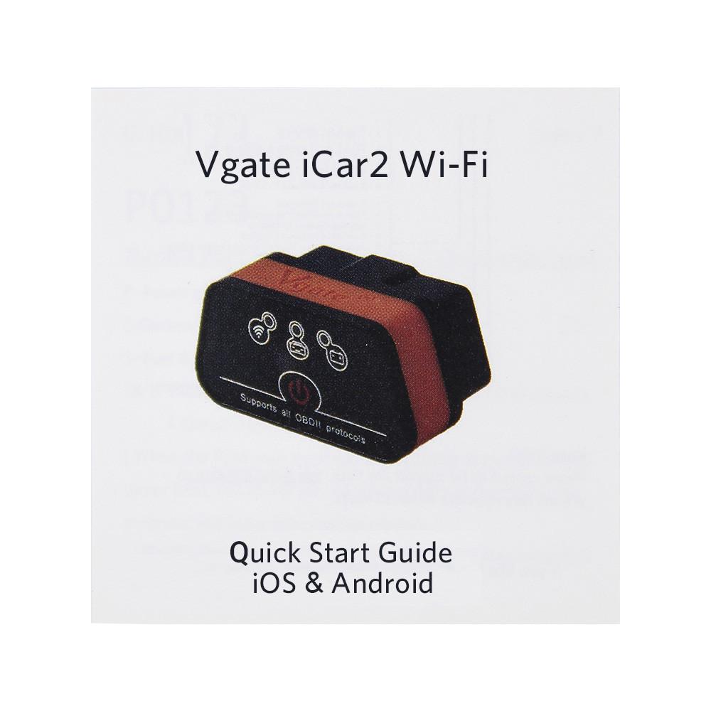 Автосканер Vgate Icar2 Wifi - фото 6