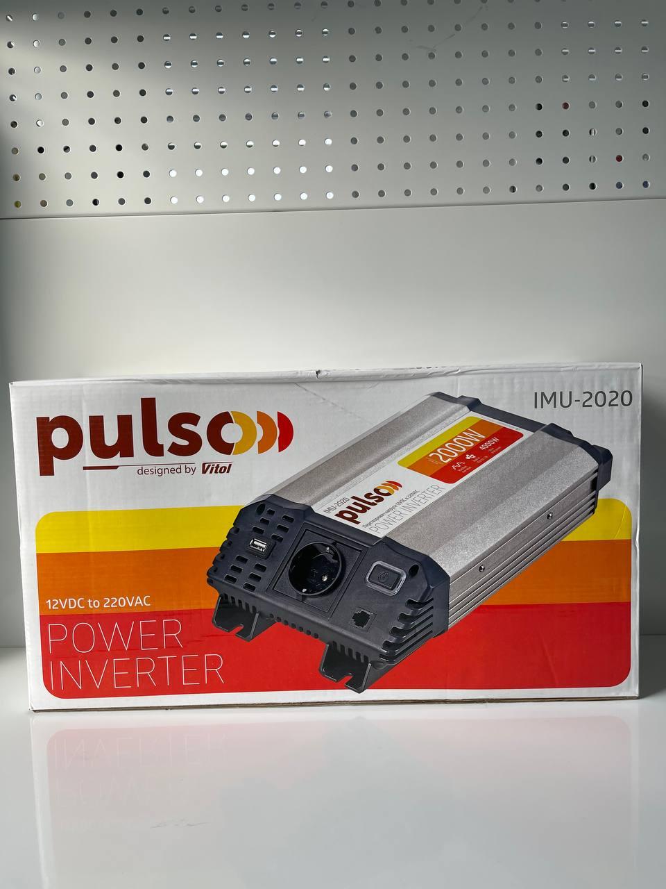 Преобразователь напряжения Pulso IMU-2020 USB 2.0 A 2000 W 12-220 V - фото 6 Преобразователь напряжения Pulso IMU-2020 USB 2.0 A 2000 W 12-220 V - фото 6