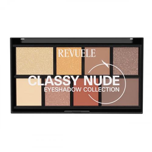 Палетка теней для век Revuele Eyeshadow Collection Классический нюд 15 г (23940081)