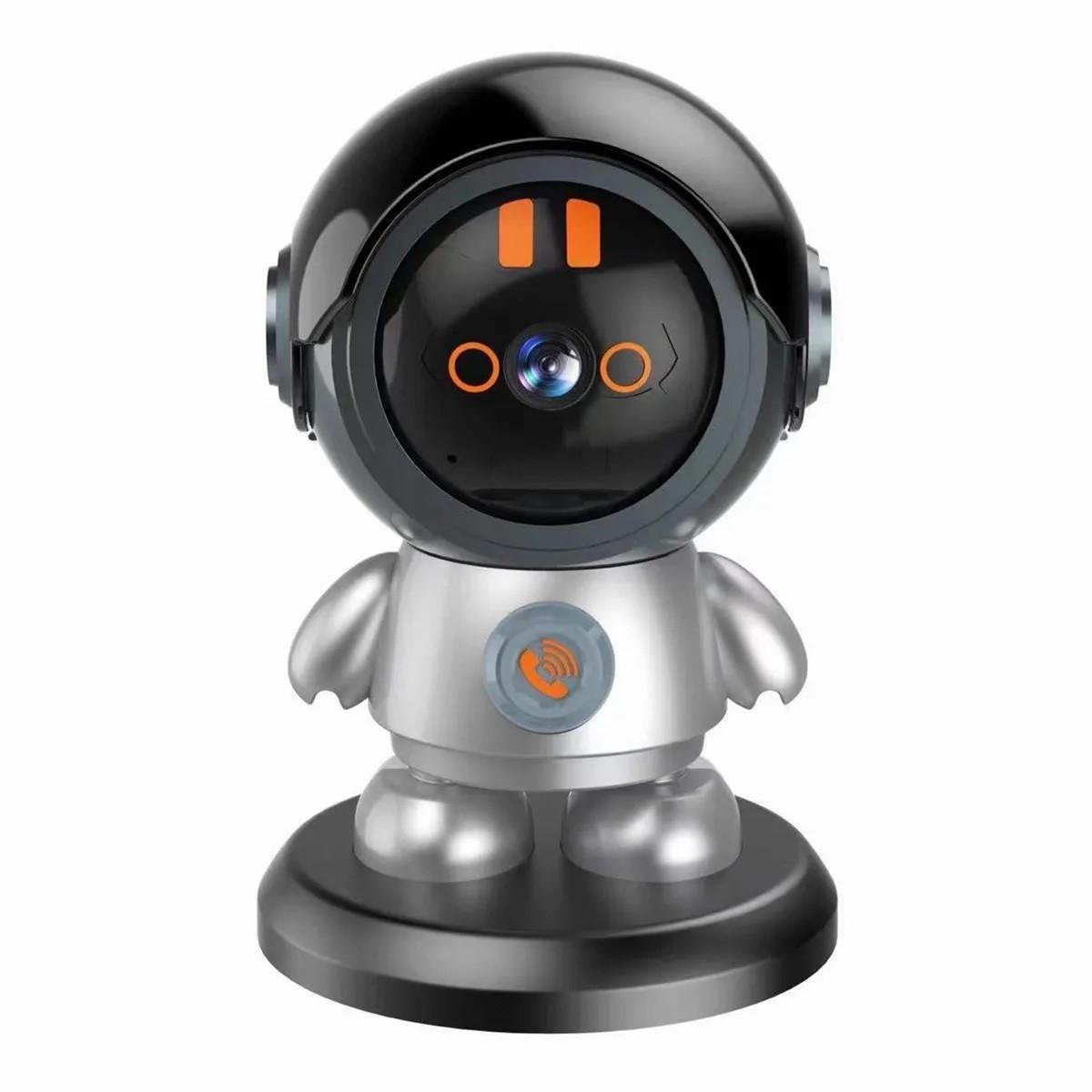 Відеоняня Rias IP Smart Robot iCam365 APP Wi-Fi 3MP Black/Grey (3_04326)