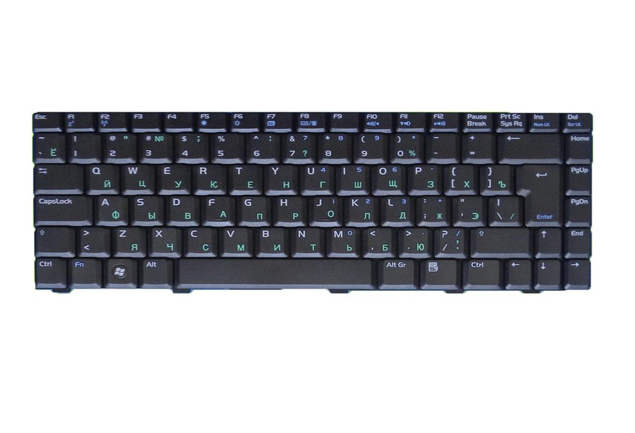 Клавиатура для ноутбука Asus A8 A8Jc матовая (04GNCB1KRU14)