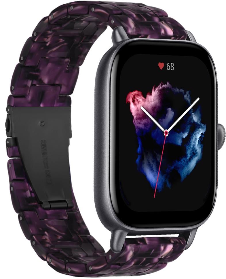 Ремешок из Cмолы Resin для Amazfit GTS 3 Violet (28817-2F)