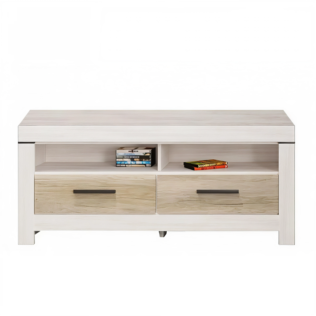 Тумба под телевизор Гербор Белен RTV2S Сосна каньон/Дуб корабельный (GRB-1314)