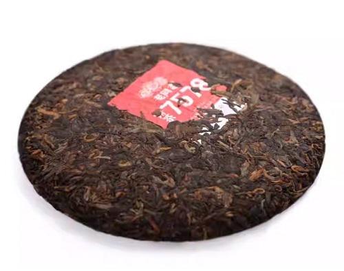Чай Шу пуэр 7578 Древний товарищ Haiwan 2022 год Целый блин 357 г (5-2-0107-w)