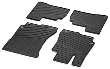 Коврики резиновые Mercedes-Benz для Mercedes-Benz S-Class W221 Long 2005-2012 4 шт. (B66680197)