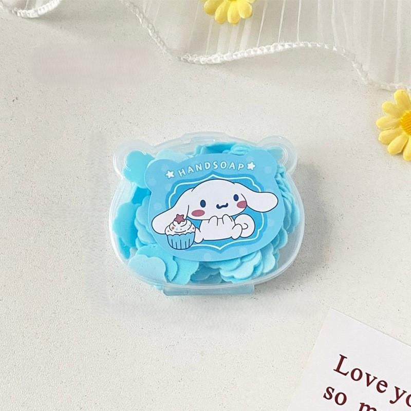 Мыло дорожное детское Cinnamoroll лепестки Голубой (0180)