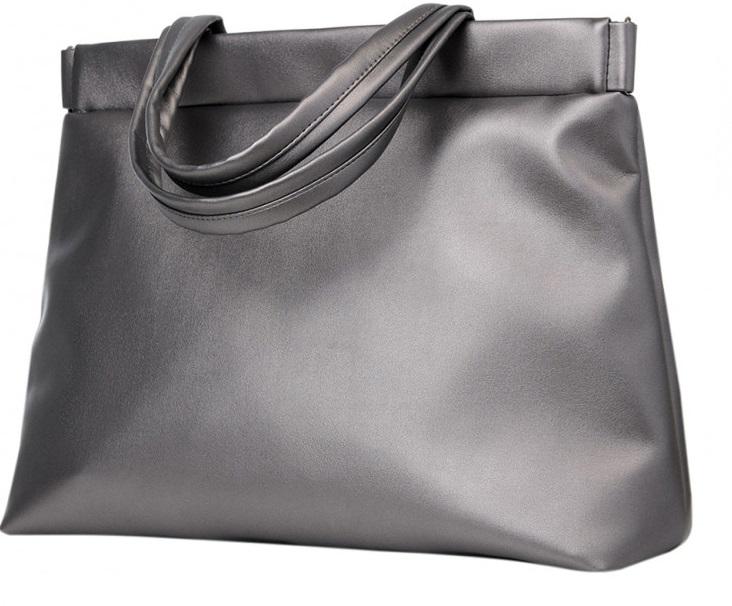 Сумка Sambag Shopper Tote QRS Silver Dark (93383004) - фото 4